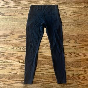 Lululemon High Rise Wunder Under 28” Leggings Size 8